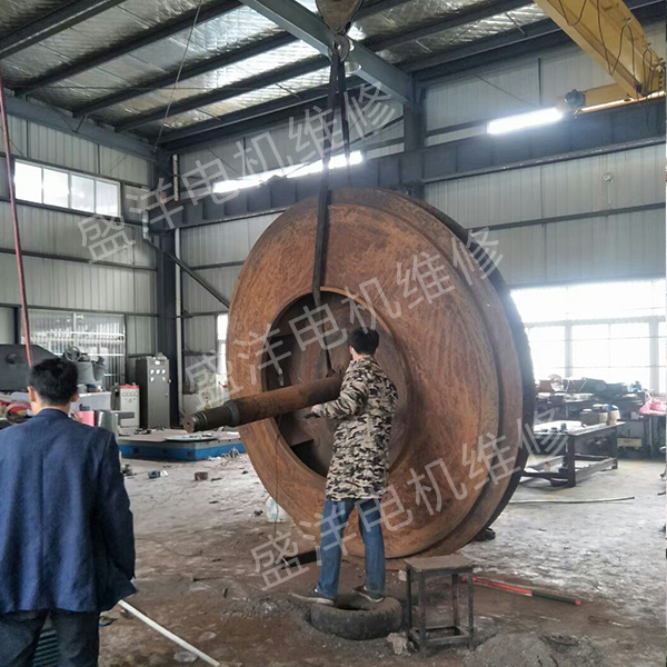 苏州风机维修现场